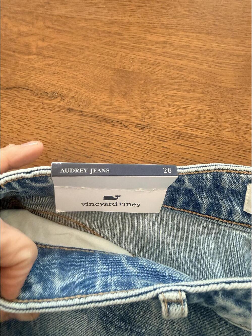 Vineyard Vines Light Wash Straight Leg Jeans with 15.5 Inch Waist - Picture 5 of 7